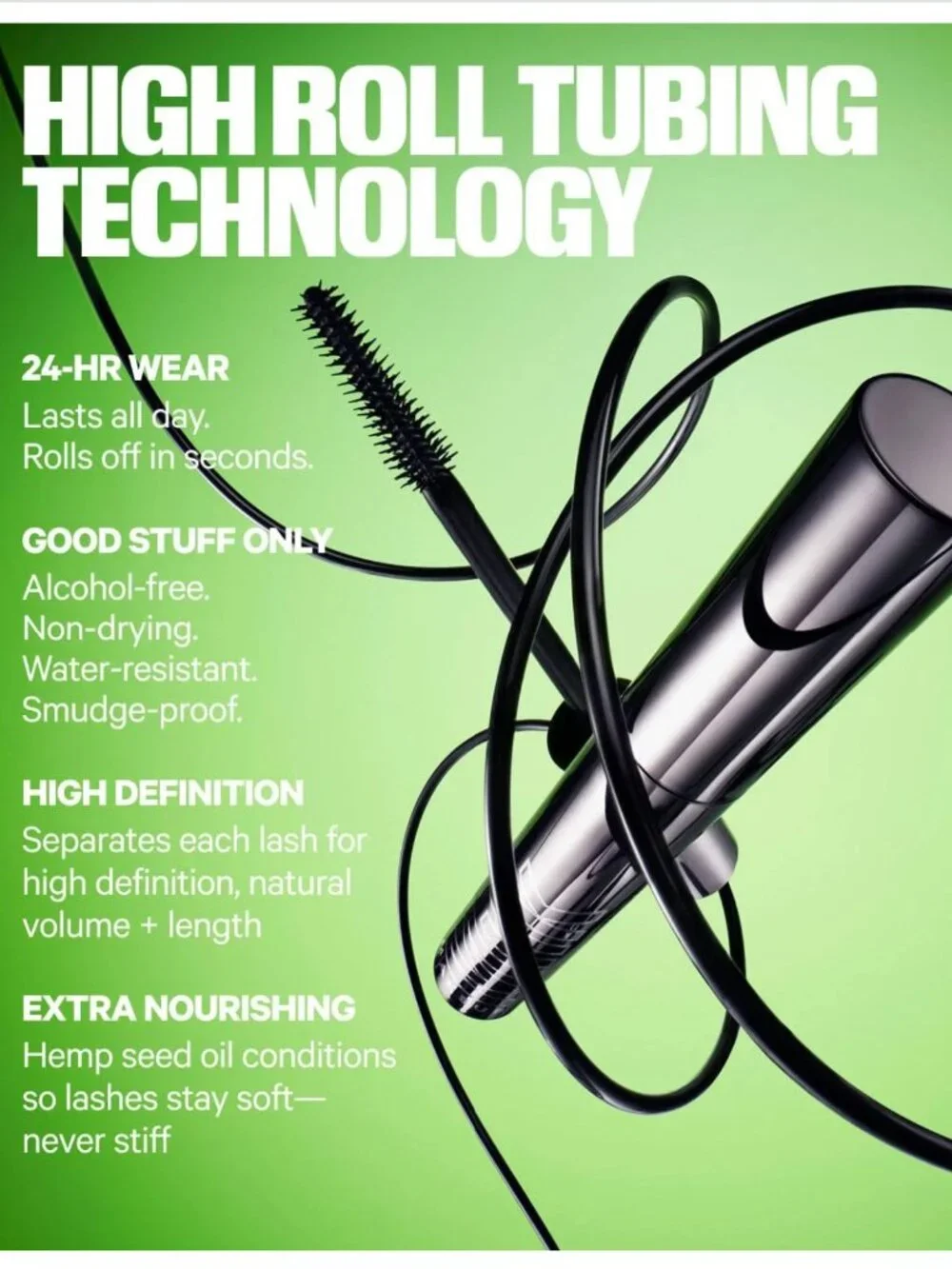 MILK MAKEUP KUSH High Roll Defining & Volumizing Tubing Mascara